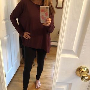 Lululemon long sleeve swing top